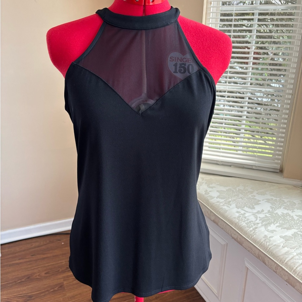 INC International Concepts Women's Illusion Halter Top